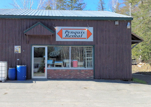Storefront - PenquisRental.com - 207-564-2476 - 1123 West Main St., Dover-Foxcroft, Maine